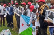 Journée des Martyrs. Commémoration à Bruxelles le 3 août 2019 face à l'ambassade de Djibouti (03-08-19)